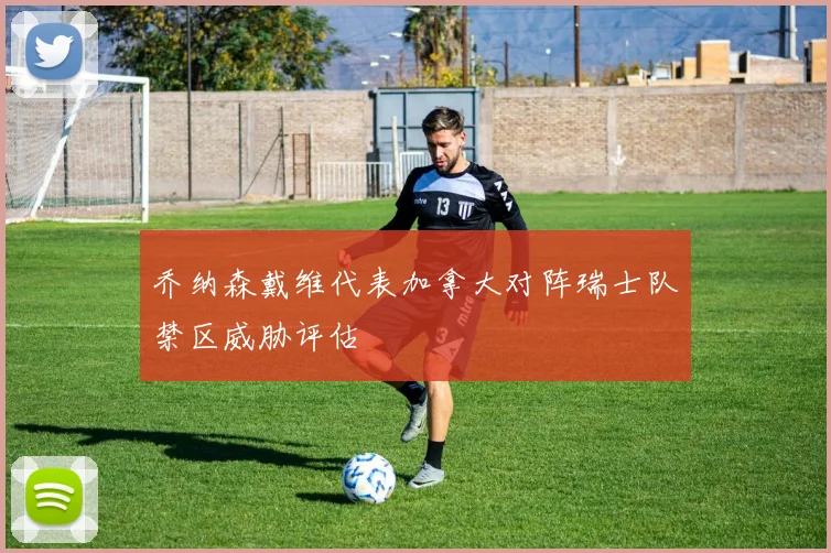 乔纳森戴维代表加拿大对阵瑞士队禁区威胁评估